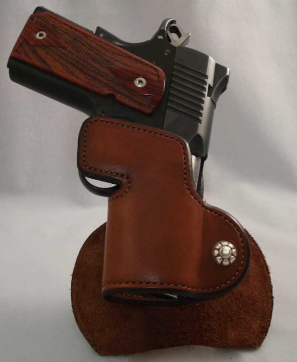 1911 Frame Paddle back Holster Plain