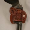 The Judge Paddle back Holster Tooled