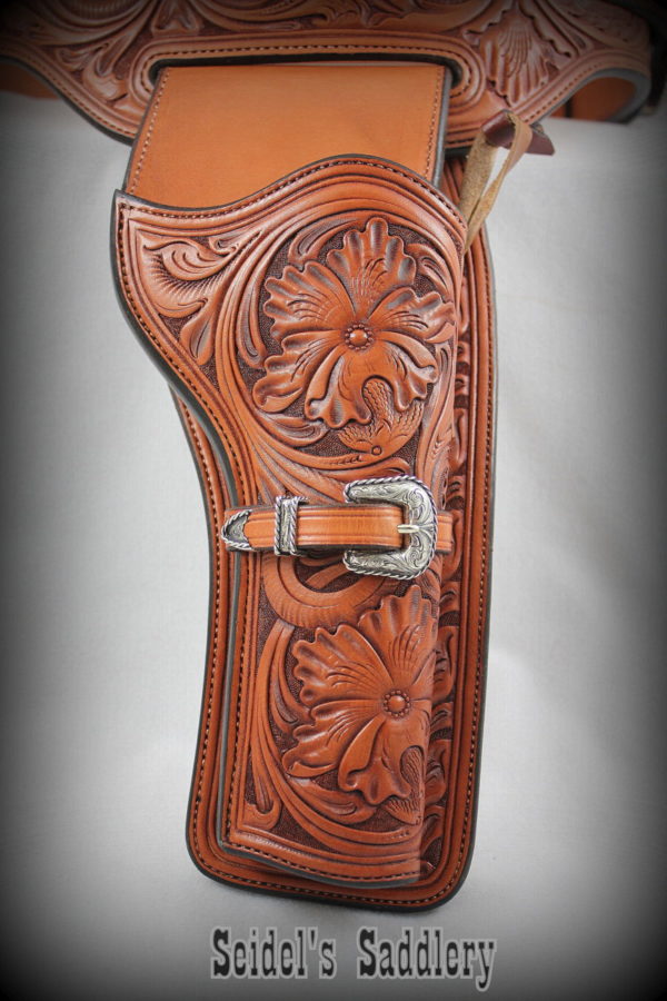 Tooled Buscadero Holster