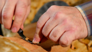 Shaping a ground seat